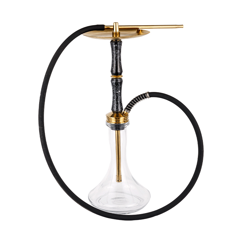 Chicha monotrou en résine et acier inoxydable 58cm